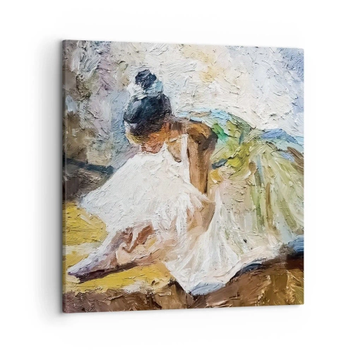 Bild auf Leinwand - Leinwandbild - Aus einem Gemälde von Degas - 50x50 cm