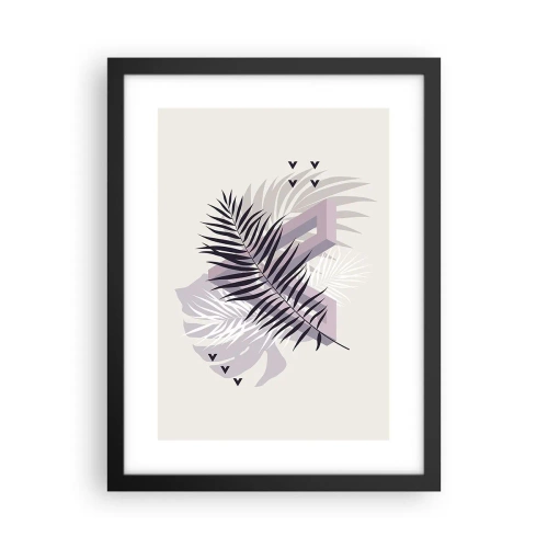 Poster in einem schwarzem Rahmen - Der Schatten des Schattens - 30x40 cm