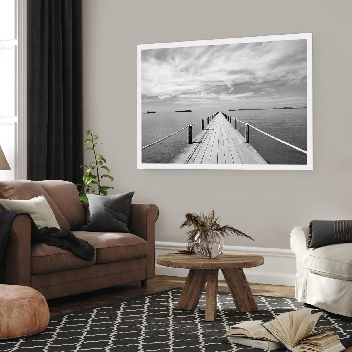 Poster - Oder vielleicht eine Reise ... - 70x50 cm