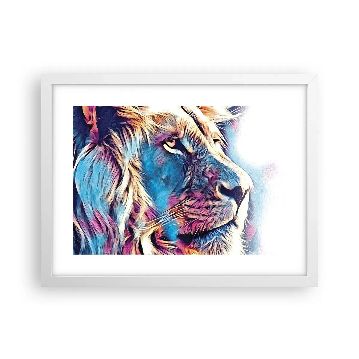 Poster in einem weißen Rahmen - Die Weisheit der Natur - 40x30 cm