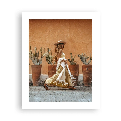 Poster - Hippie-Stil - 40x50 cm