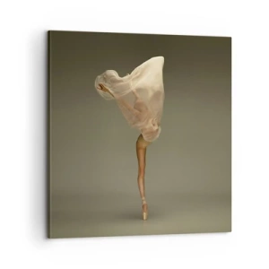 Bild auf Leinwand - Leinwandbild - Es wird bald auffliegen - 60x60 cm