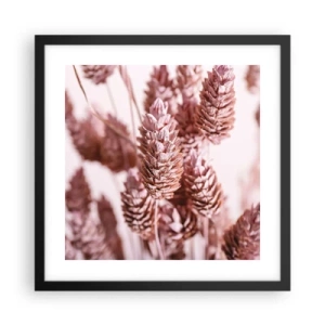 Poster in einem schwarzem Rahmen - Scheinbar unauffällig - 40x40 cm