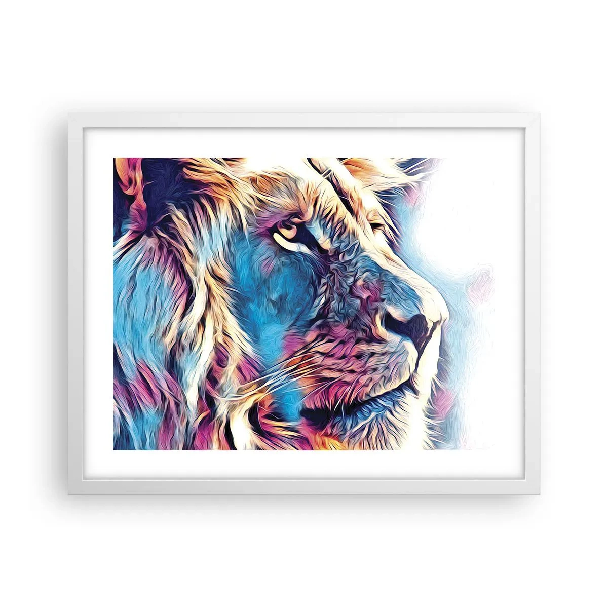 Poster in einem weißen Rahmen - Die Weisheit der Natur - 50x40 cm