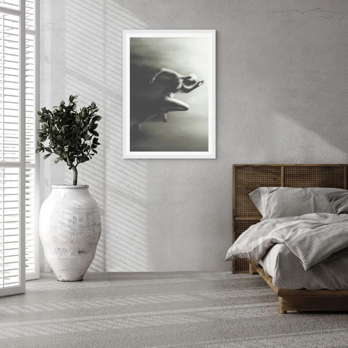 Poster in einem weißen Rahmen - Unwiderstehlich - 30x40 cm