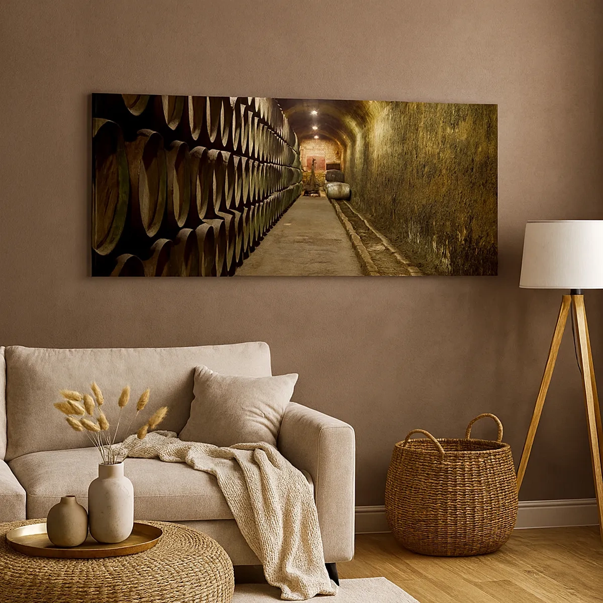 Bild auf Leinwand - Leinwandbild - Es ist gut, sich hinzulegen - 30x30 cm