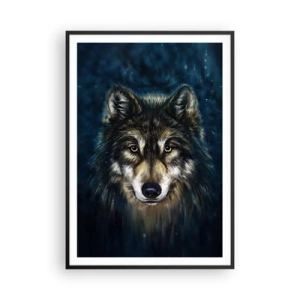 Poster in einem schwarzem Rahmen - Alpha? Und Omega - 70x100 cm