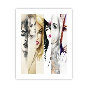 Poster - Und es ist immer DU - 40x50 cm