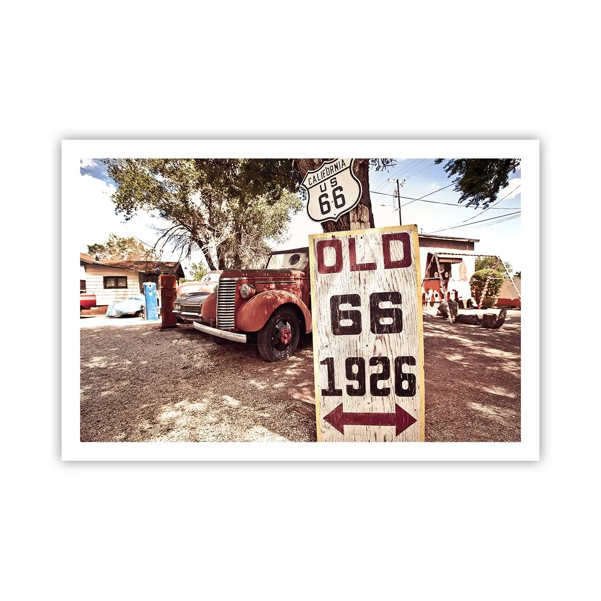 Poster - Die Legende der amerikanischen Provinz - 91x61 cm