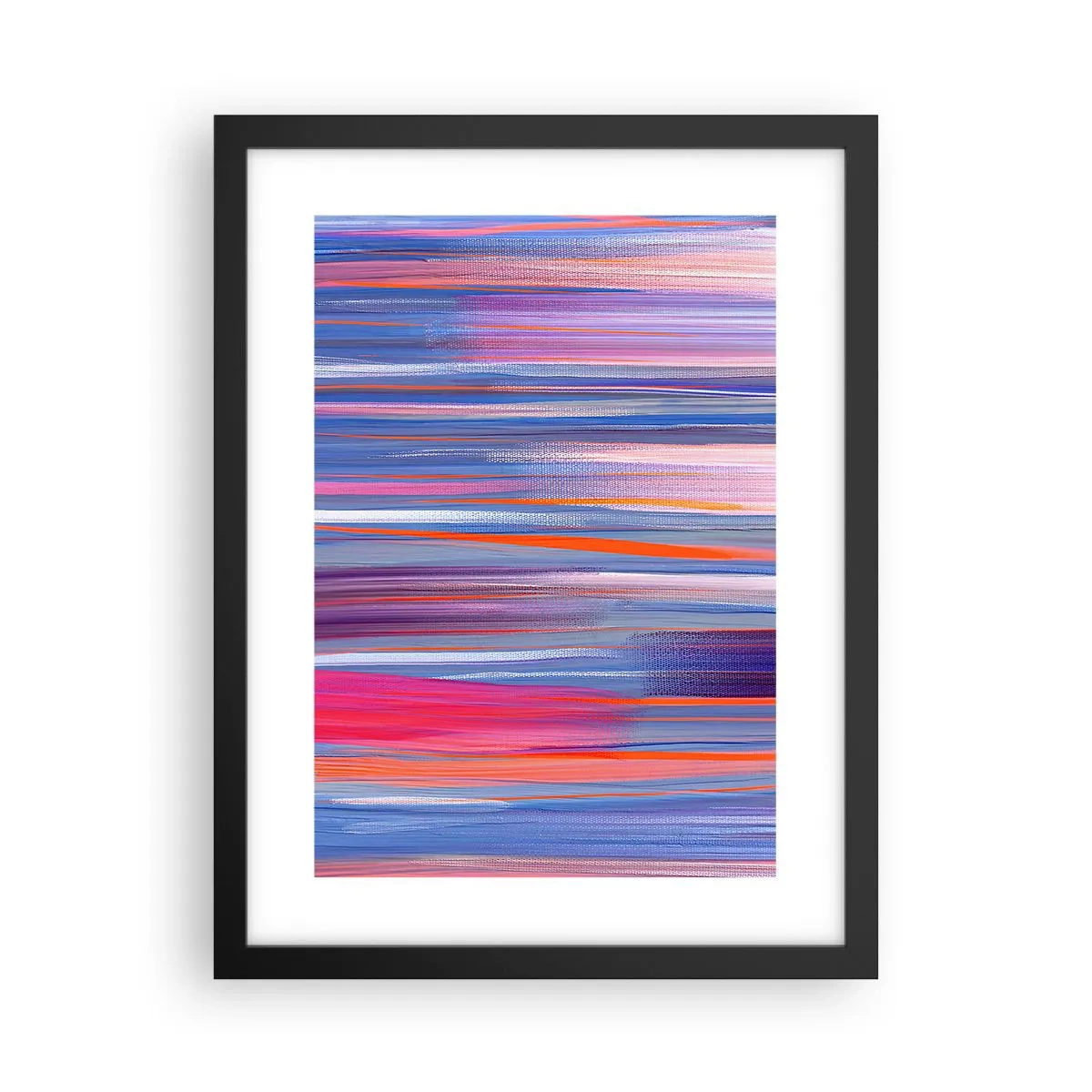 Poster in einem schwarzem Rahmen - Aufstieg zum Regenbogen - 30x40 cm