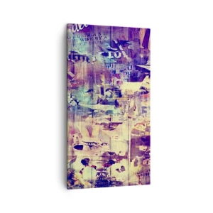 Bild auf Leinwand - Leinwandbild - Und das ist alles, was es geben wird - 45x80 cm