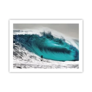 Poster - Herausforderung angenommen - 70x50 cm