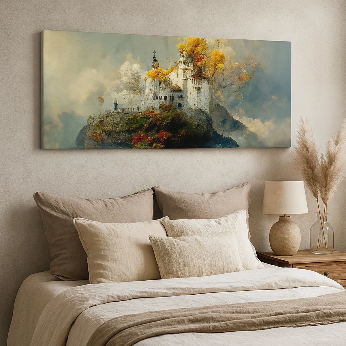 Bild auf Leinwand - Leinwandbild - Beginn einer romantischen Geschichte - 30x30 cm