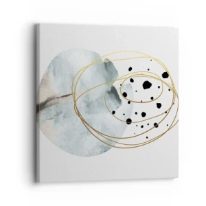 Bild auf Leinwand - Leinwandbild - Vom Weltraum umarmt - 30x30 cm