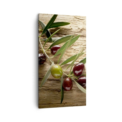 Bild auf Leinwand - Leinwandbild - Direkt aus der Natur - 45x80 cm