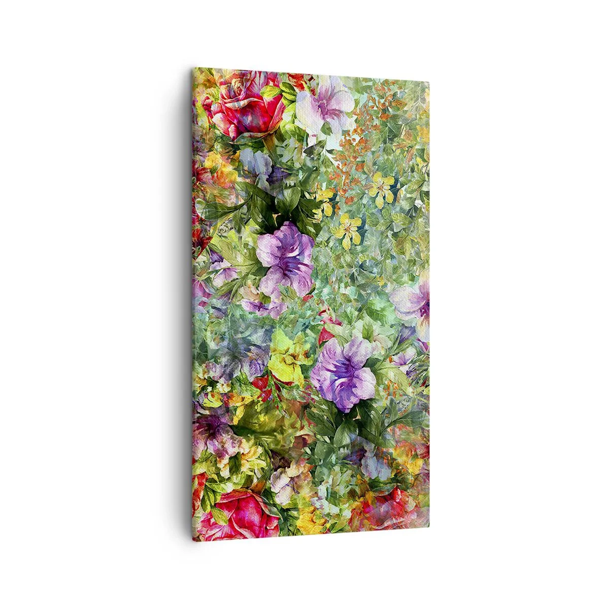 Bild auf Leinwand - Leinwandbild - In Blumen für das Verderben - 45x80 cm