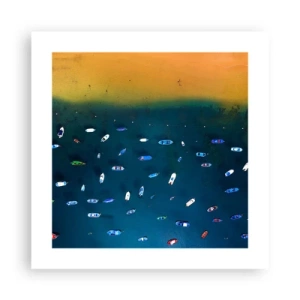 Poster - Feiertagsspiel - 40x40 cm