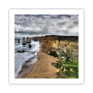 Poster - Rohe Schönheit - 50x50 cm