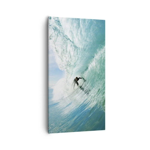 Bild auf Leinwand - Leinwandbild - Immer Top - 55x100 cm