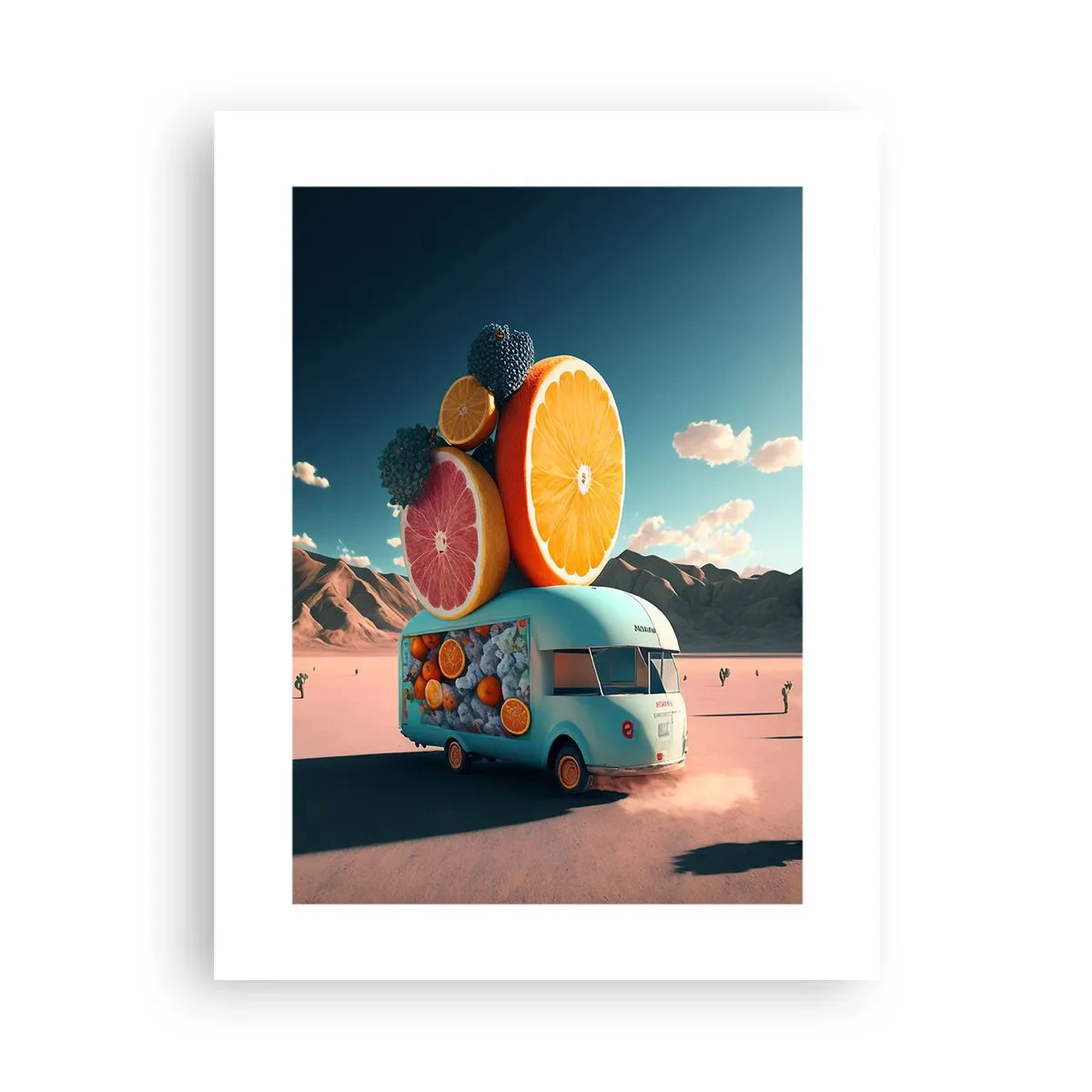 Poster - Geschmack von Urlaub - 30x40 cm