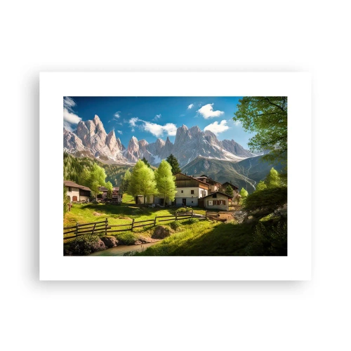 Poster - Alpenidylle - 40x30 cm