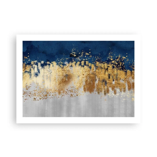 Poster - Moderne Komposition mit Glanz - 70x50 cm