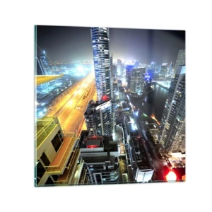 Glasbild - Bild auf glas - Ein Wunder in der Wüste - 50x50 cm