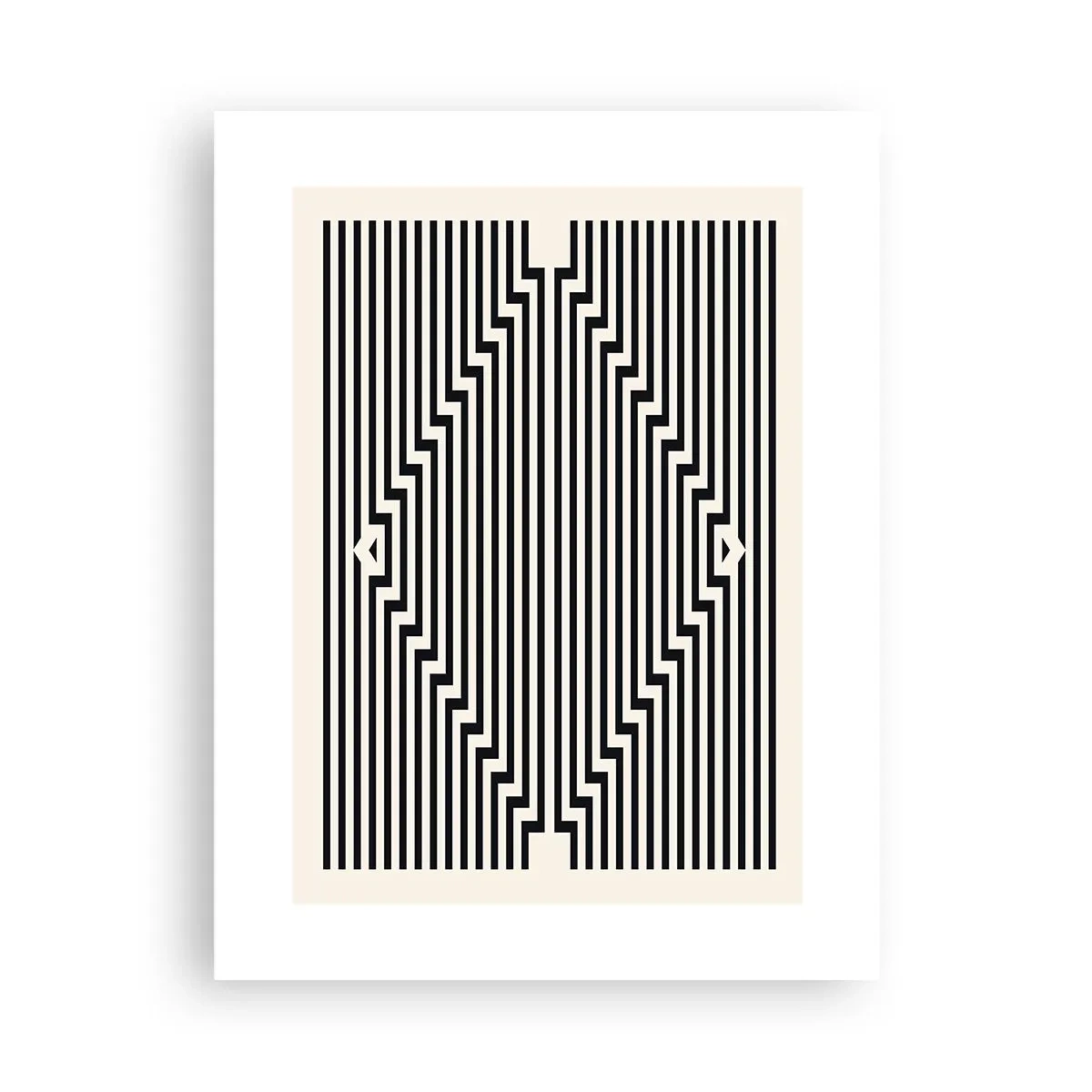 Poster - Geometrische Illusion - 30x40 cm
