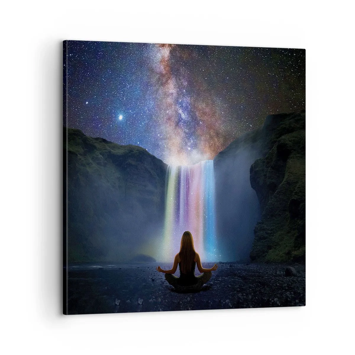 Bild auf Leinwand - Leinwandbild - Absolute Harmonie - 60x60 cm