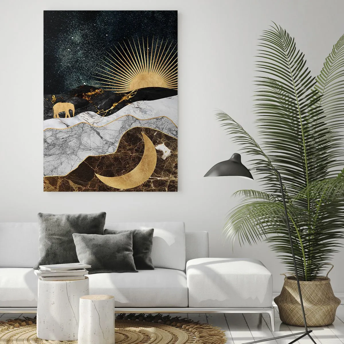 Glasbild - Bild auf glas - Ewige Gesetze - 80x120 cm