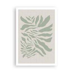 Poster - Smaragdzweig - 70x100 cm