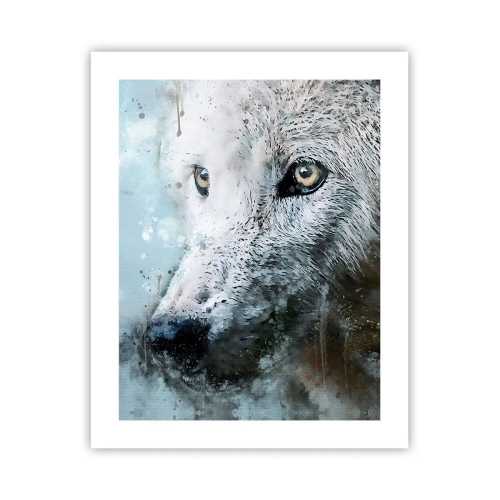 Poster - Lerne die Wolfsseele kennen - 40x50 cm