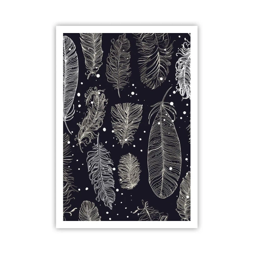 Poster - Gefiederte Spitze - 70x100 cm