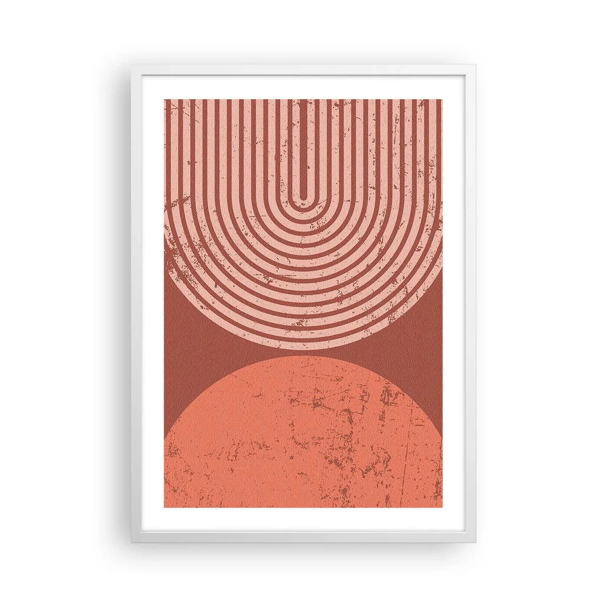 Poster in einem weißen Rahmen - Enge Beziehung - 50x70 cm