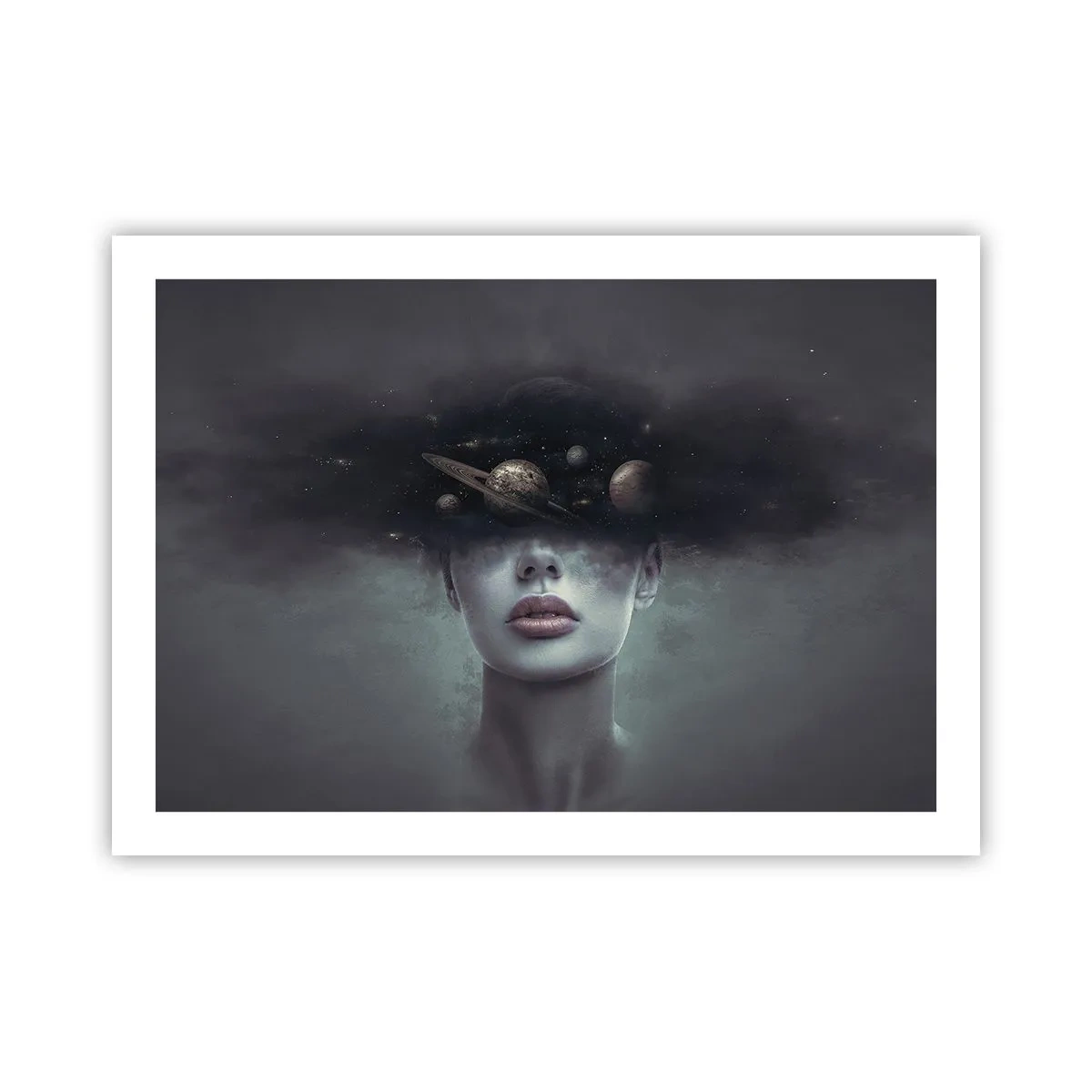 Poster - Und die Planeten spielen verrückt ... - 70x50 cm