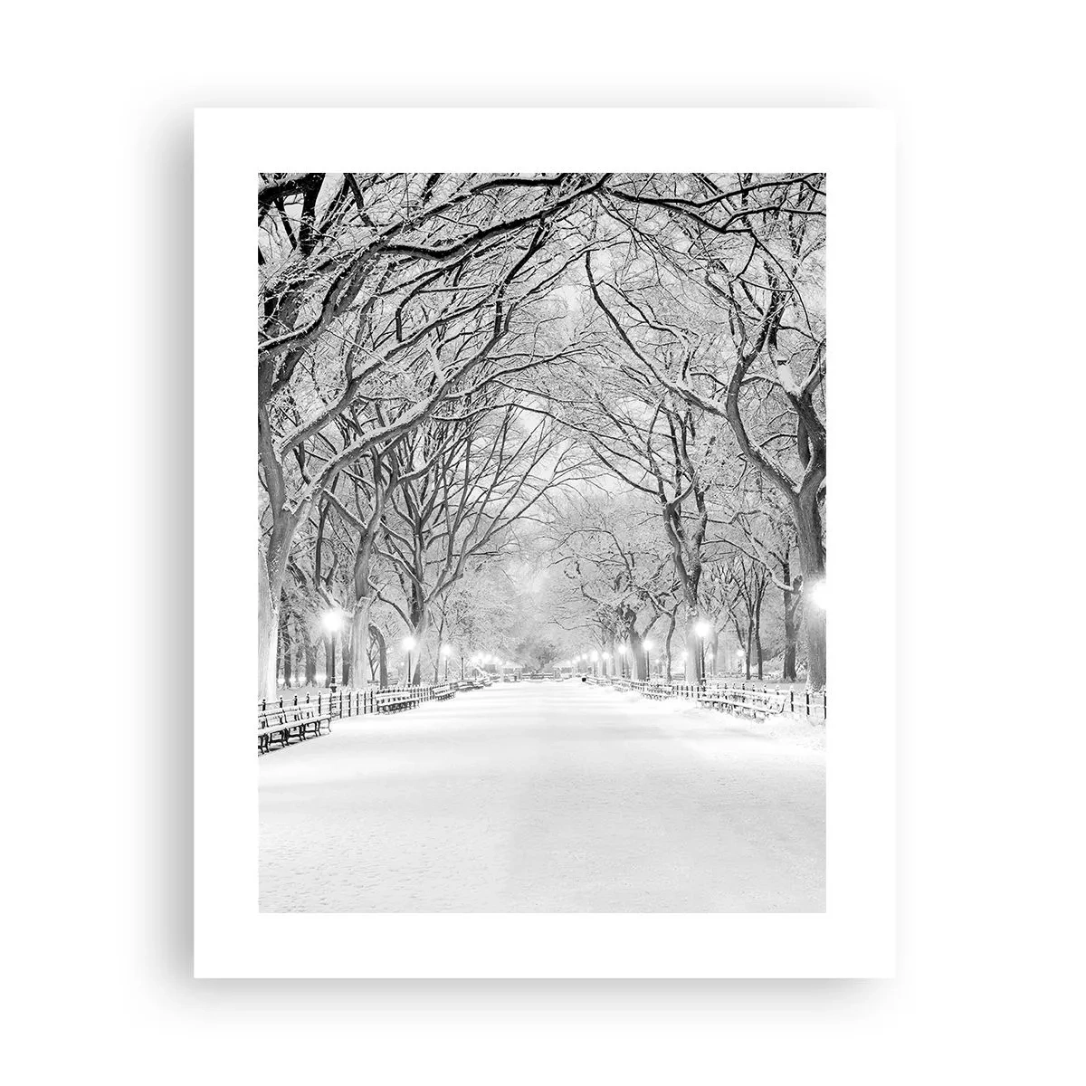 Poster - Vier Jahreszeiten - Winter - 40x50 cm