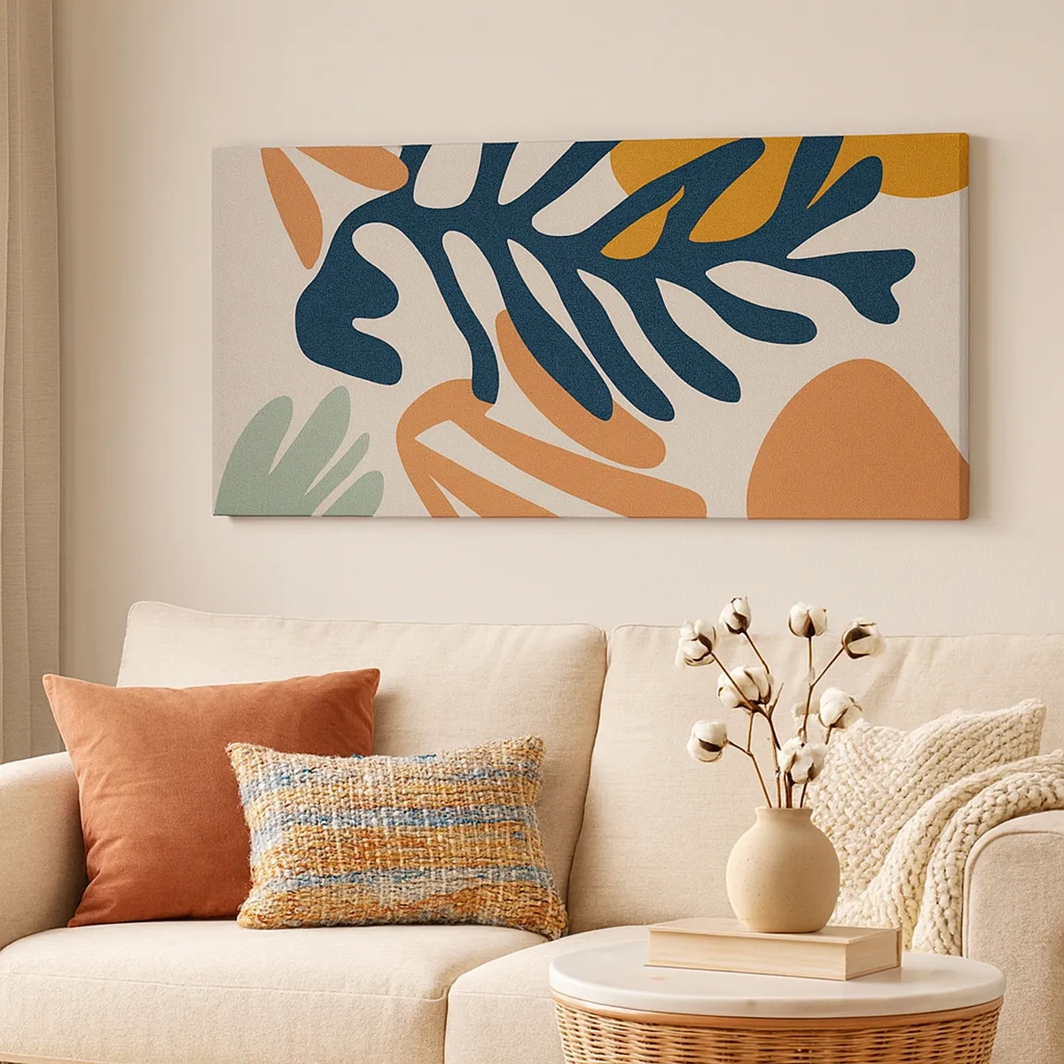 Bild auf Leinwand - Leinwandbild - Korallenmeere - 30x30 cm