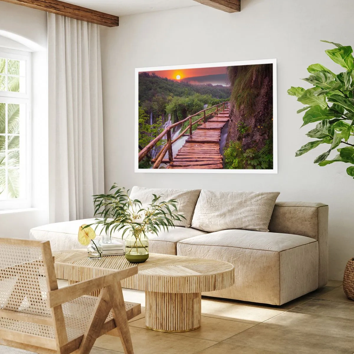 Poster - Schönheit jenseits des Glaubens - 70x50 cm