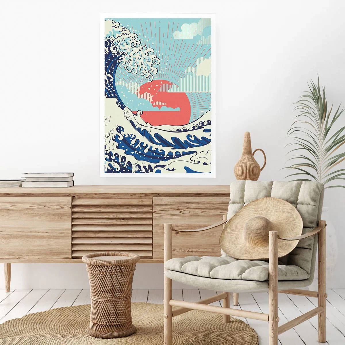 Poster - Von japanischer Inspiration - 70x100 cm