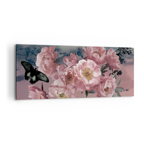 Bild auf Leinwand - Leinwandbild - Der Höhepunkt der Romantik - 100x40 cm