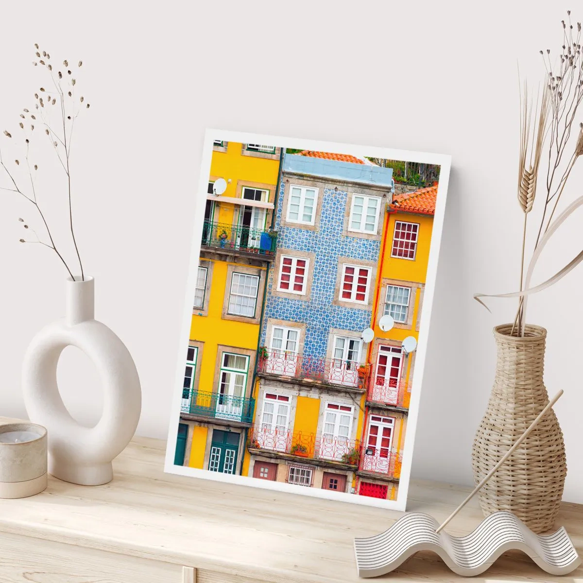 Poster - Farben der Altstadt - 61x91 cm