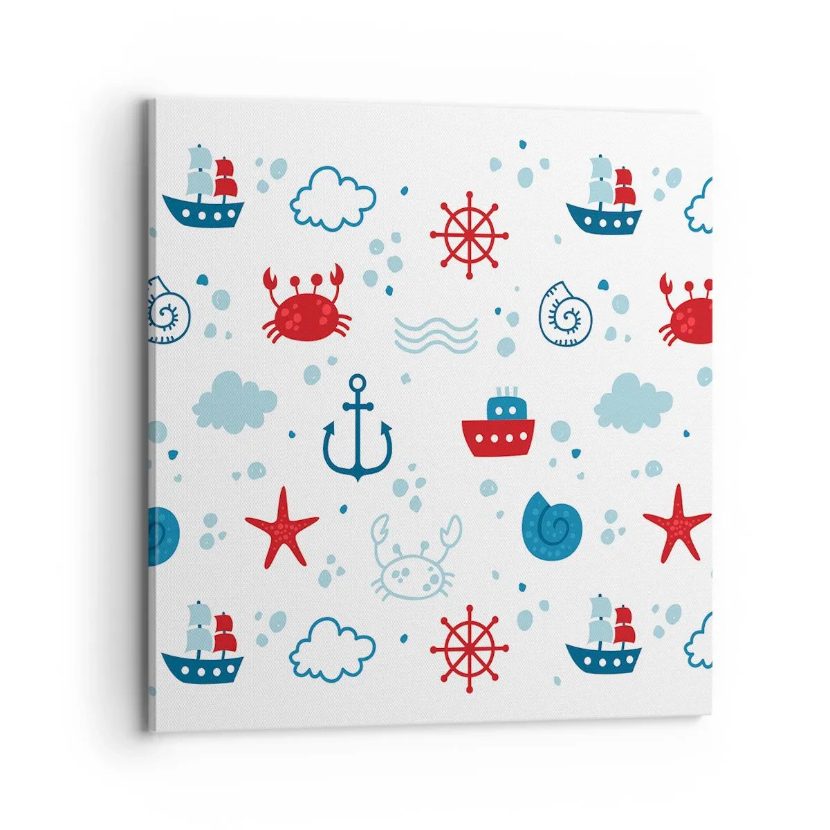 Bild auf Leinwand - Leinwandbild - Märchen vom Meer - 70x70 cm