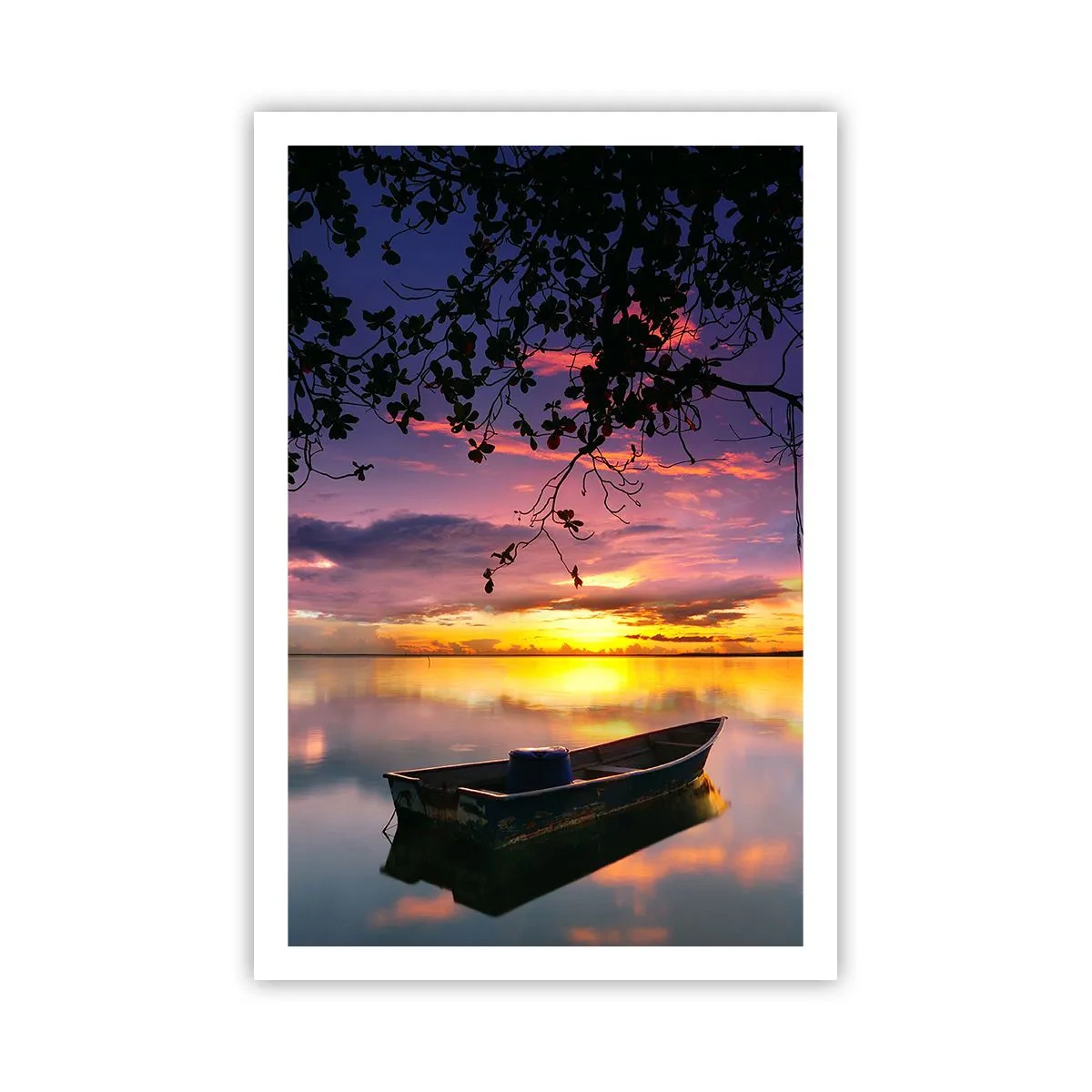 Poster - Du scheinst mitten am Himmel zu hängen... - 61x91 cm