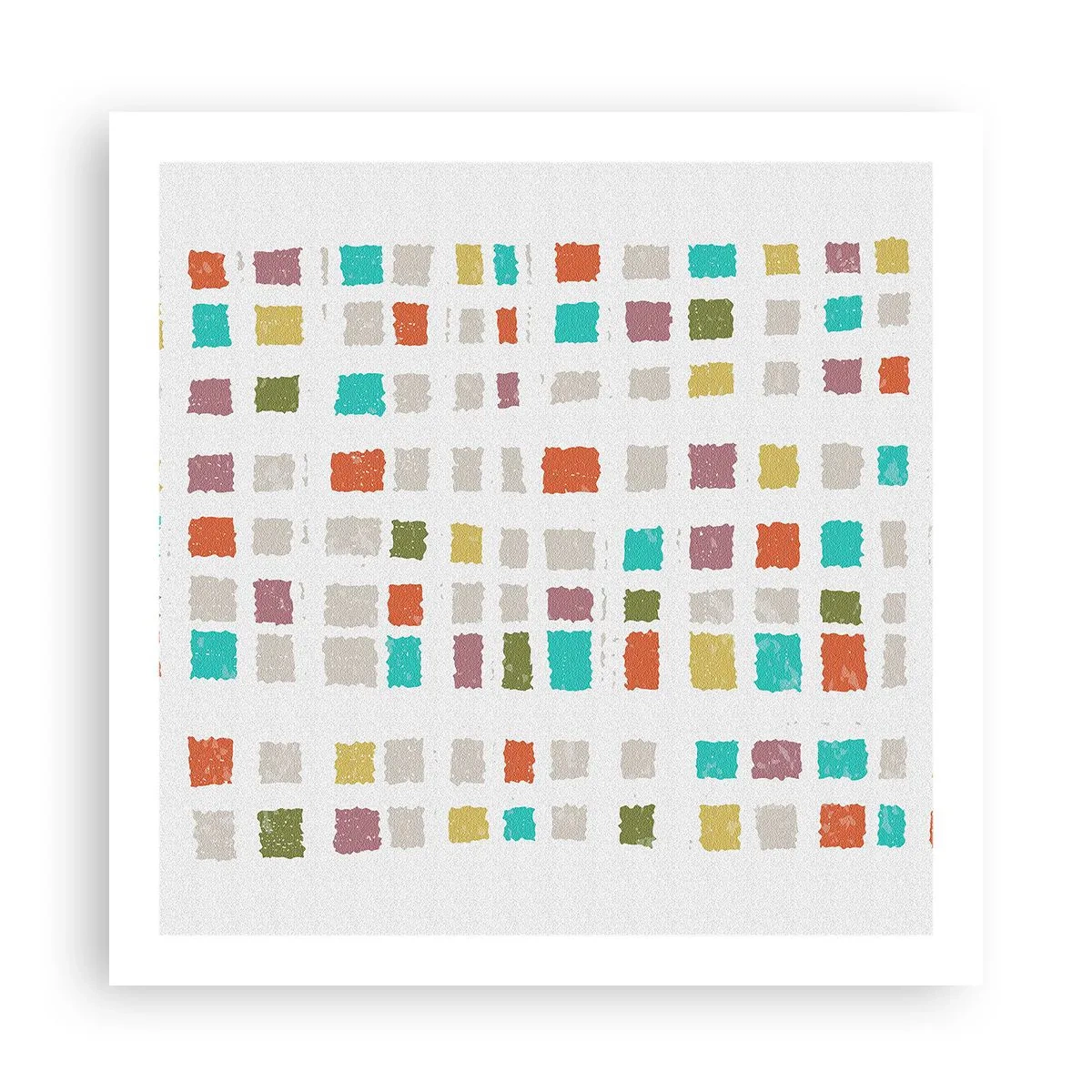 Poster - Unbekanntes Spiel - 60x60 cm