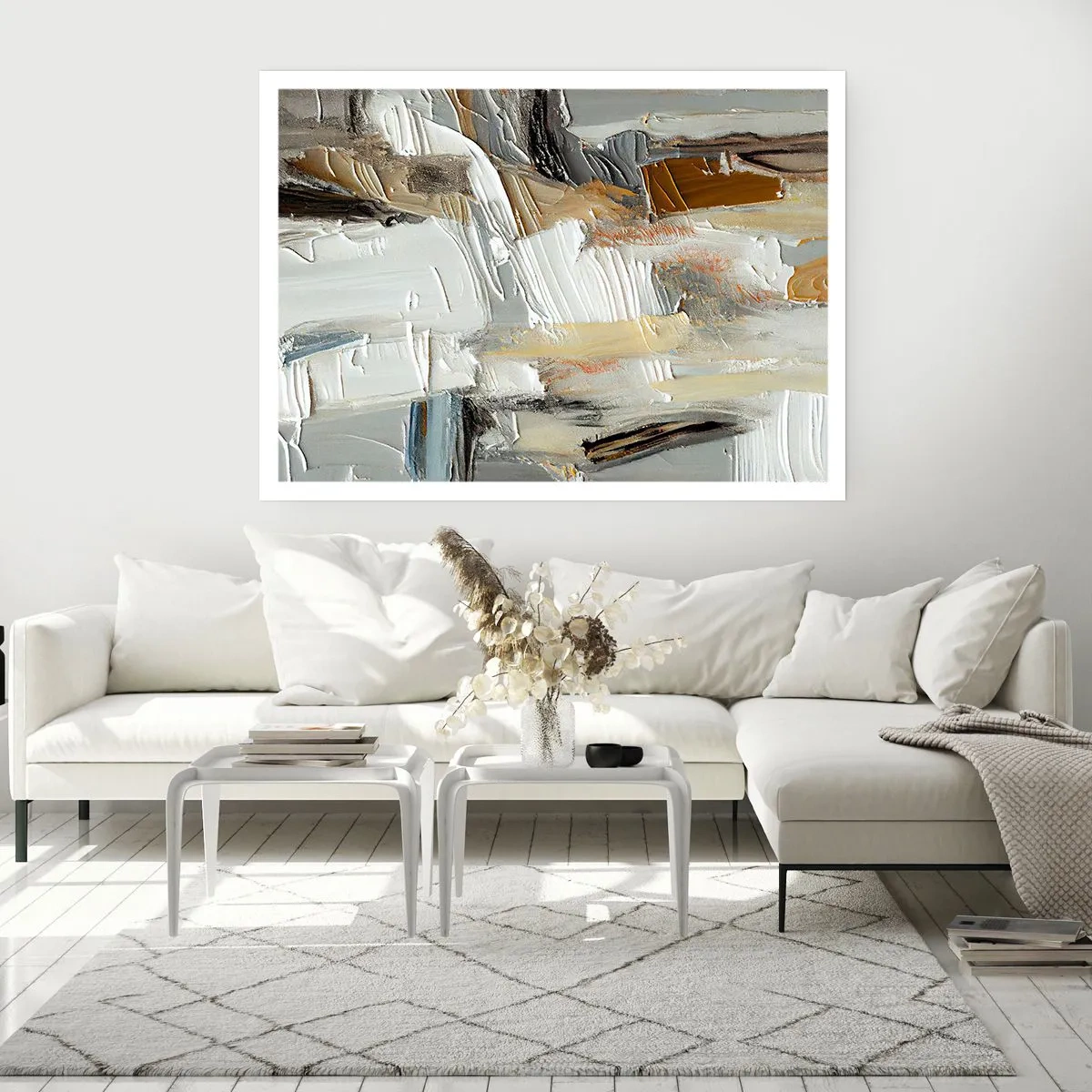 Poster - Bunte Schichten - 50x40 cm