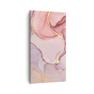 Bild auf Leinwand - Leinwandbild - Eine Liebkosung der Farben - 55x100 cm