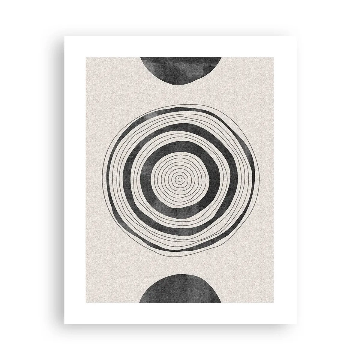 Poster - Wichtig ist, was dazwischen liegt - 40x50 cm