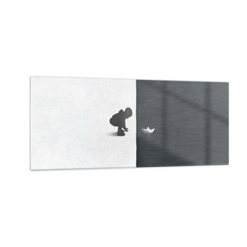 Glasbild - Bild auf glas - Tolle Expedition - 100x40 cm