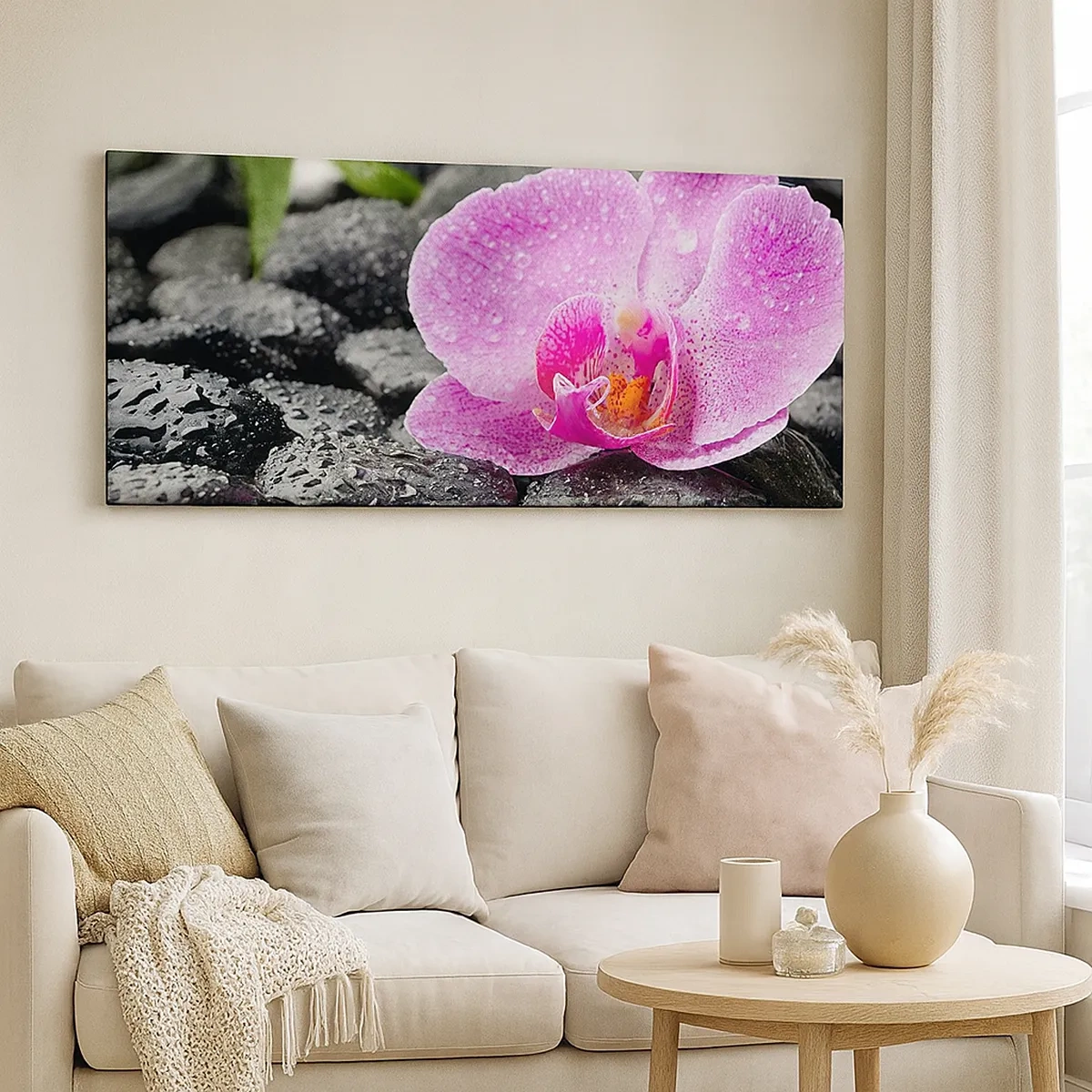 Bild auf Leinwand - Leinwandbild - Wie ein offenes Herz - 30x30 cm