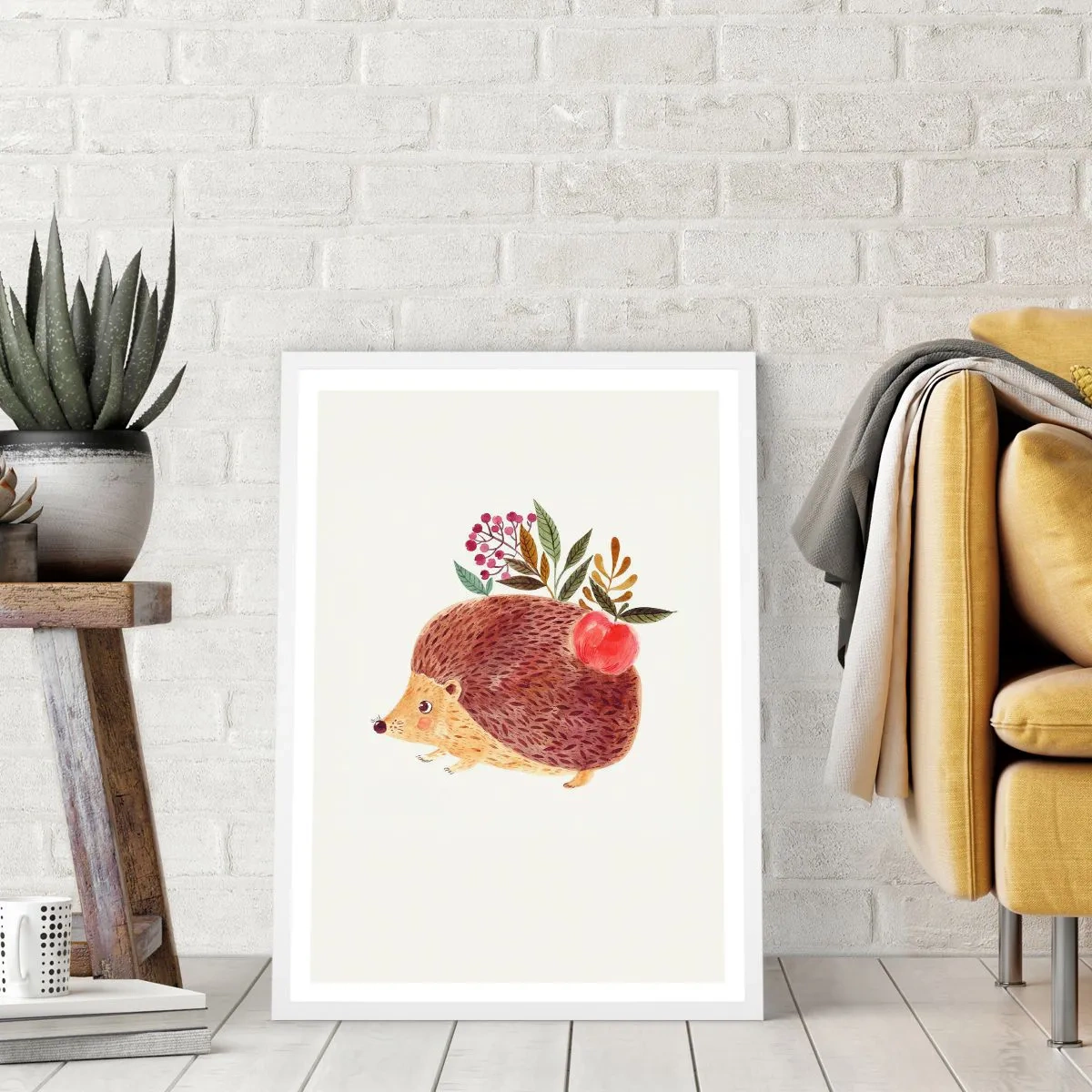 Poster in einem weißen Rahmen - Und dann magst du mich schon - 30x40 cm